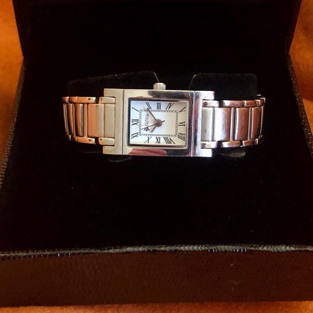 Silpada Stainless Steel Watch with Roman Numerals